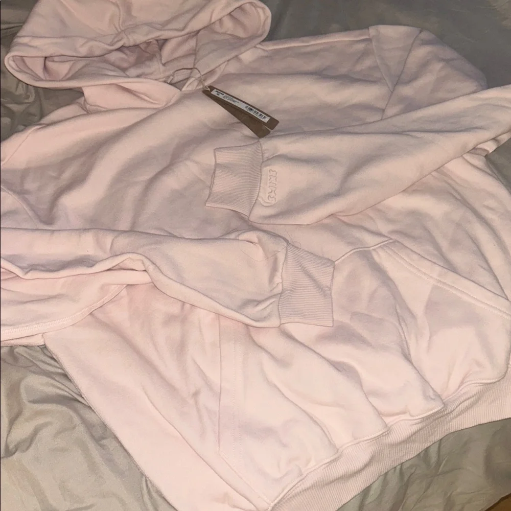 SKIMS Cotton Fleece Pullover Hoodie- Light Pink NWT ๐ - Picture 6 of 16